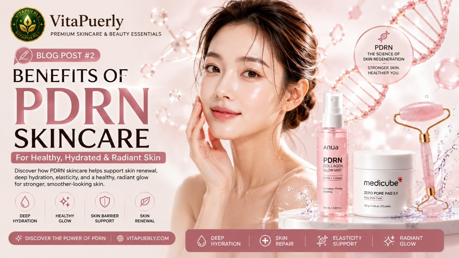 Discover VitaPuerly's commitment to premium quality, trusted ingredients, customer satisfaction, and excellence in skincare and beauty products.