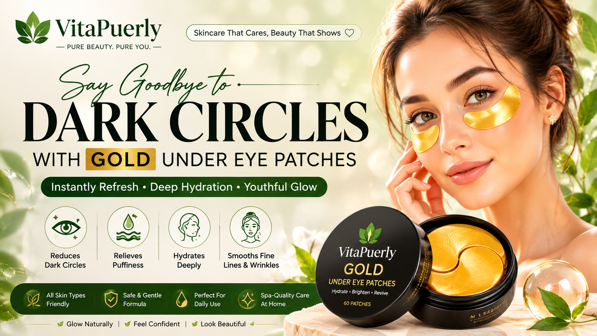 Say Goodbye to Dark Circles: Why Gold Under Eye Patches Are Becoming a Daily Skincare Essential