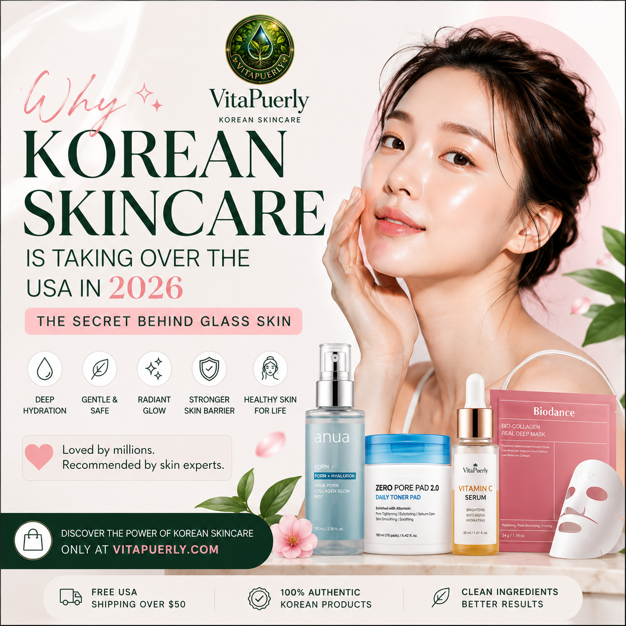 Why Korean Skincare Is Taking Over The USA in 2026: The Secret Behind Glass Skin