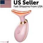 Rejuvenate Your Skin with the Neck Face Lifting Massager - LED Anti-Wrinkle Device for Double Chin Removal