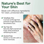 Revitalize Your Skin Anywhere: Cleansing Body Wipes with Tea Tree Oil - 40 Pack for Athletes, Gym Goers, and Outdoor Adventures