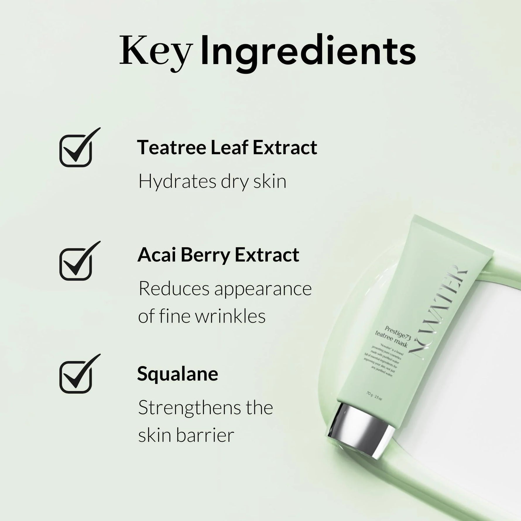 Revitalize Your Skin with Our Tea Tree Wrapping Mask - Soothing Care for Acne-Prone Skin with Tropical Fruit Extracts