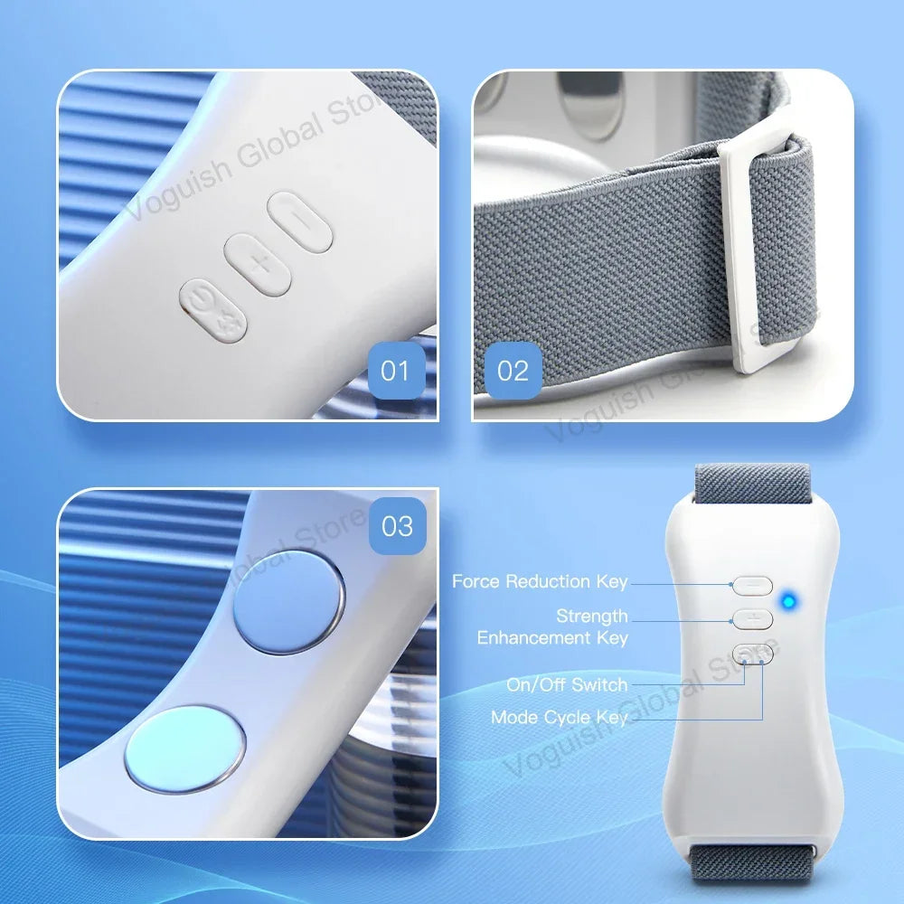 Transform Your Look with the Electric Double Chin Remover and V-Face Machine – 8 Modes & 15 Adjustable Intensities for a Youthful Jawline