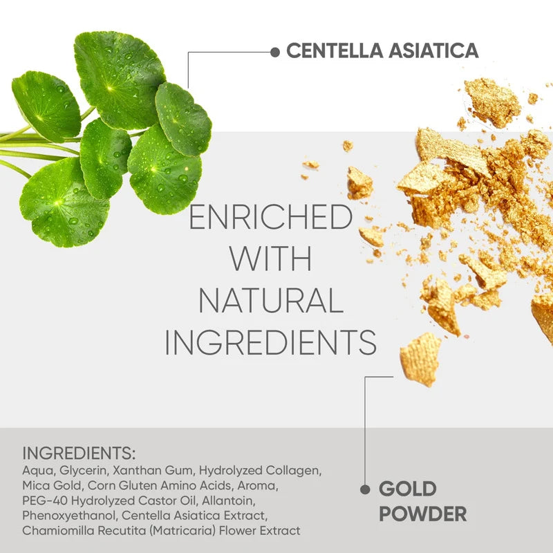 Revitalize Your Look with Gold Under Eye Patches - Reduce Puffiness, Lighten Dark Circles, and Smooth Fine Lines