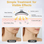 Rejuvenate Your Skin with the Neck Face Lifting Massager - LED Anti-Wrinkle Device for Double Chin Removal