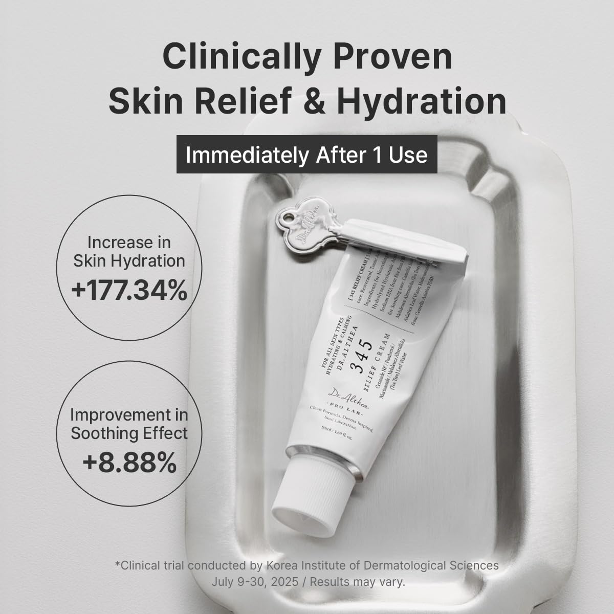 Transform Your Skin with 345 Relief Cream - 1.69 Fl Oz for Blemish Control and Daily Hydration