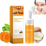 Revitalize Your Skin with Our Gentle Turmeric Facial Cleanser - Exfoliating, Oil Control, and Nourishing for All Skin Types!