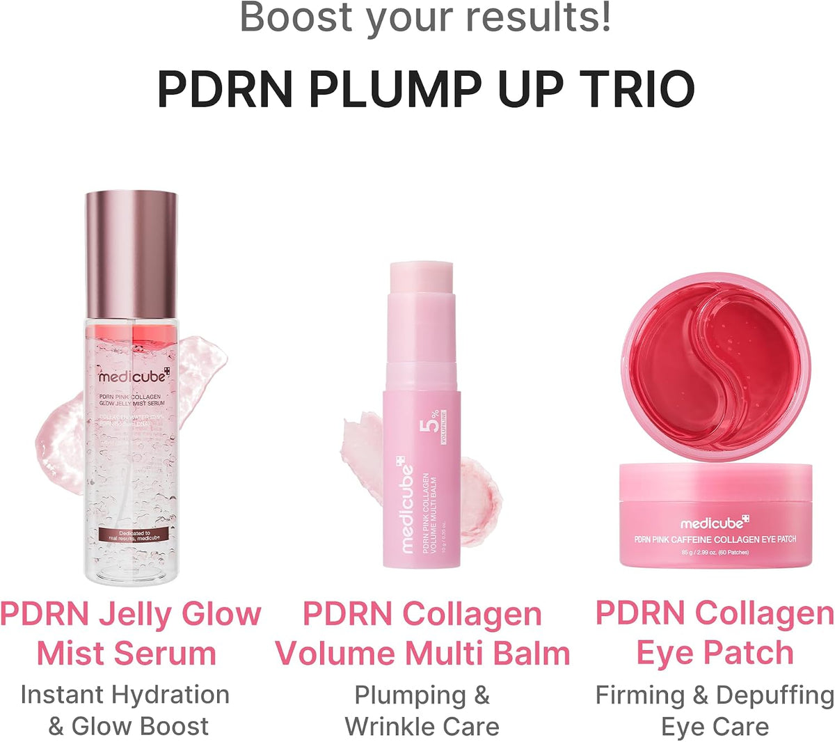 Revitalize Your Skin with PDRN Pink Collagen Volume Multi Balm Stick - The Ultimate Face & Body Balm for Plumping, Radiance, and Youthful Glow!