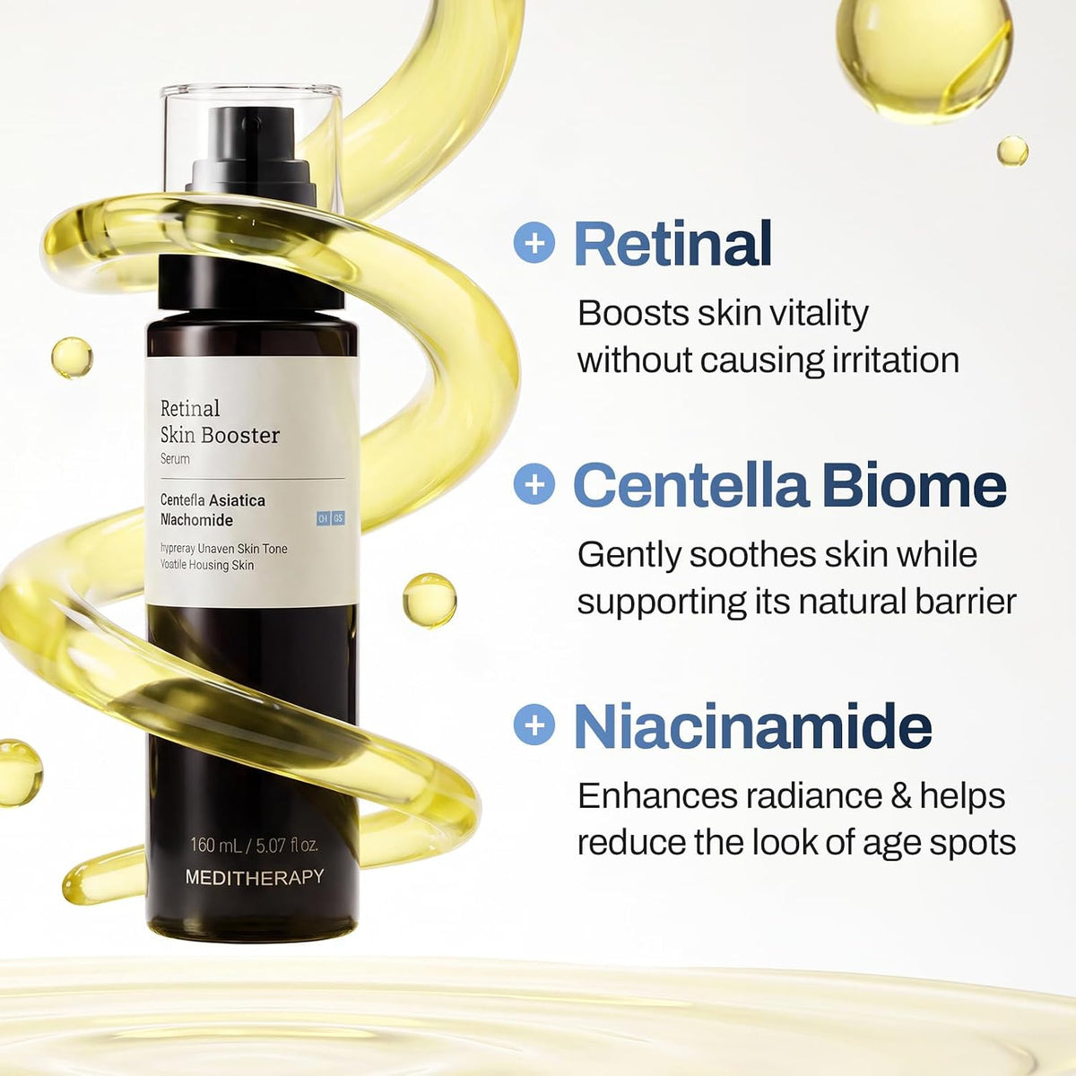 Transform Your Skin with Our Powerful Retinal Booster Serum - 5.07 Fl Oz of Hydration for Radiant, Even Skin - Ideal for All Skin Types!
