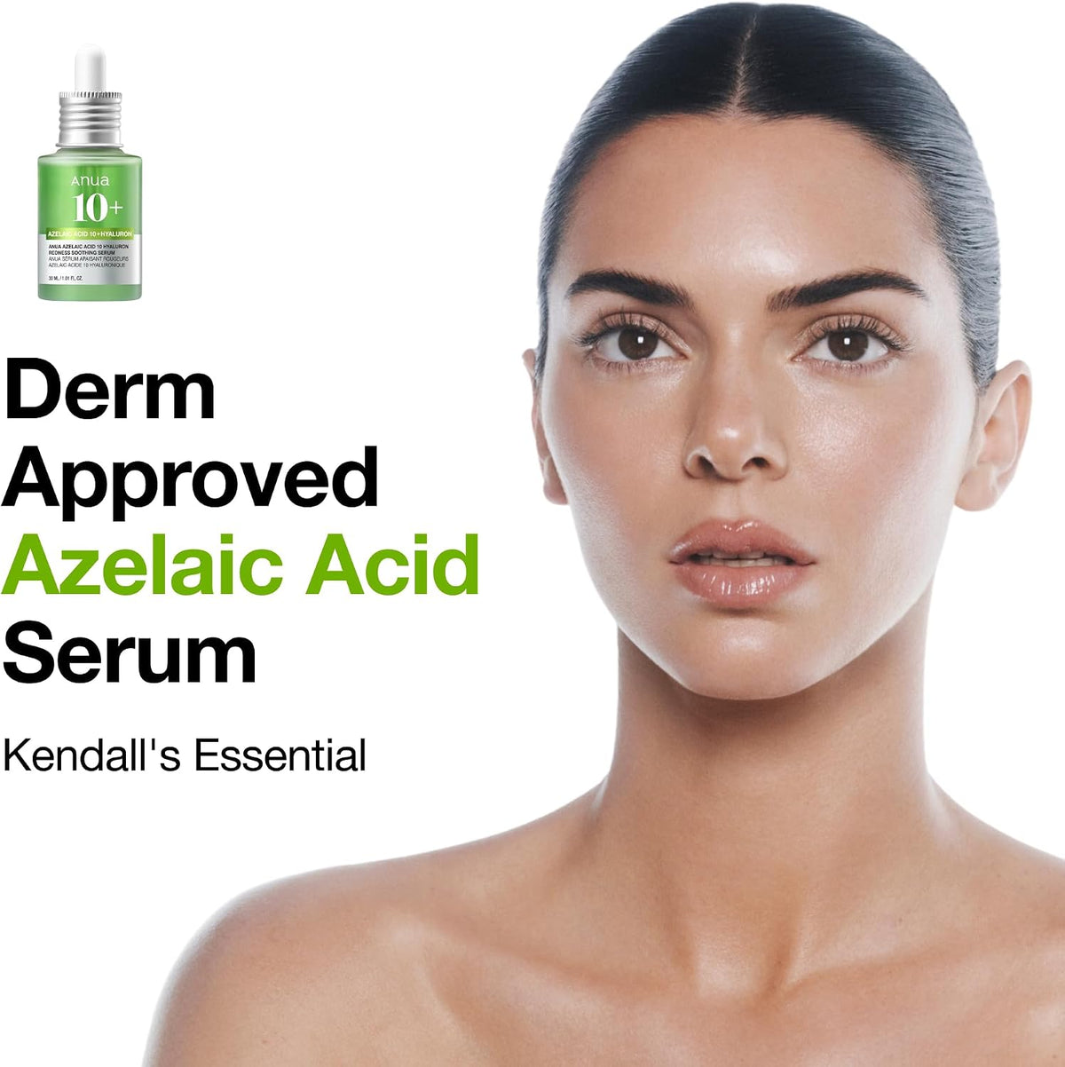 Revitalize Your Complexion with Our Azelaic Acid 10% & Hyaluronic Acid Redness Relief Serum - Lightweight Hydration for Blemish-Prone & Oily Skin, 1.01 Fl Oz