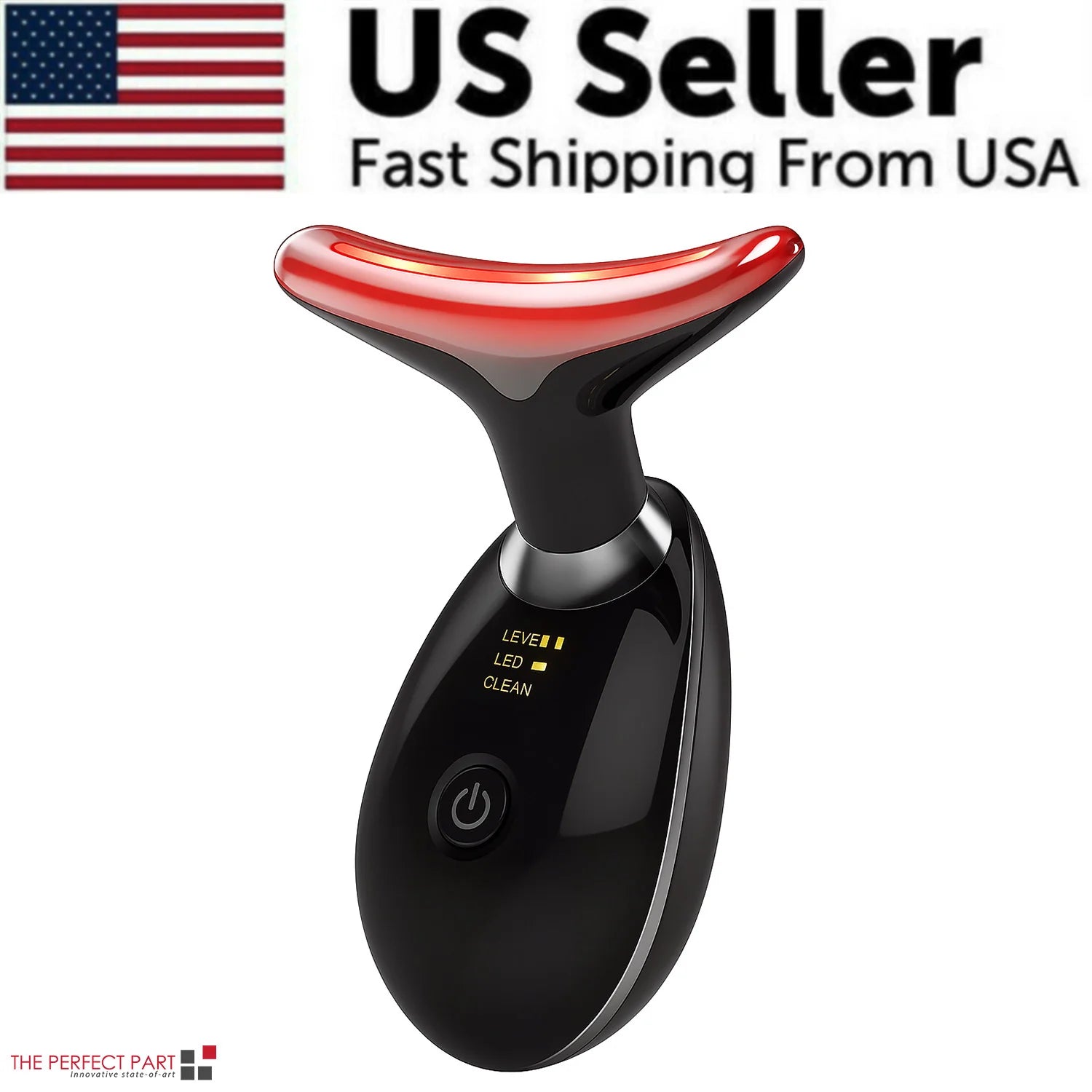 Rejuvenate Your Skin with the Neck Face Lifting Massager - LED Anti-Wrinkle Device for Double Chin Removal