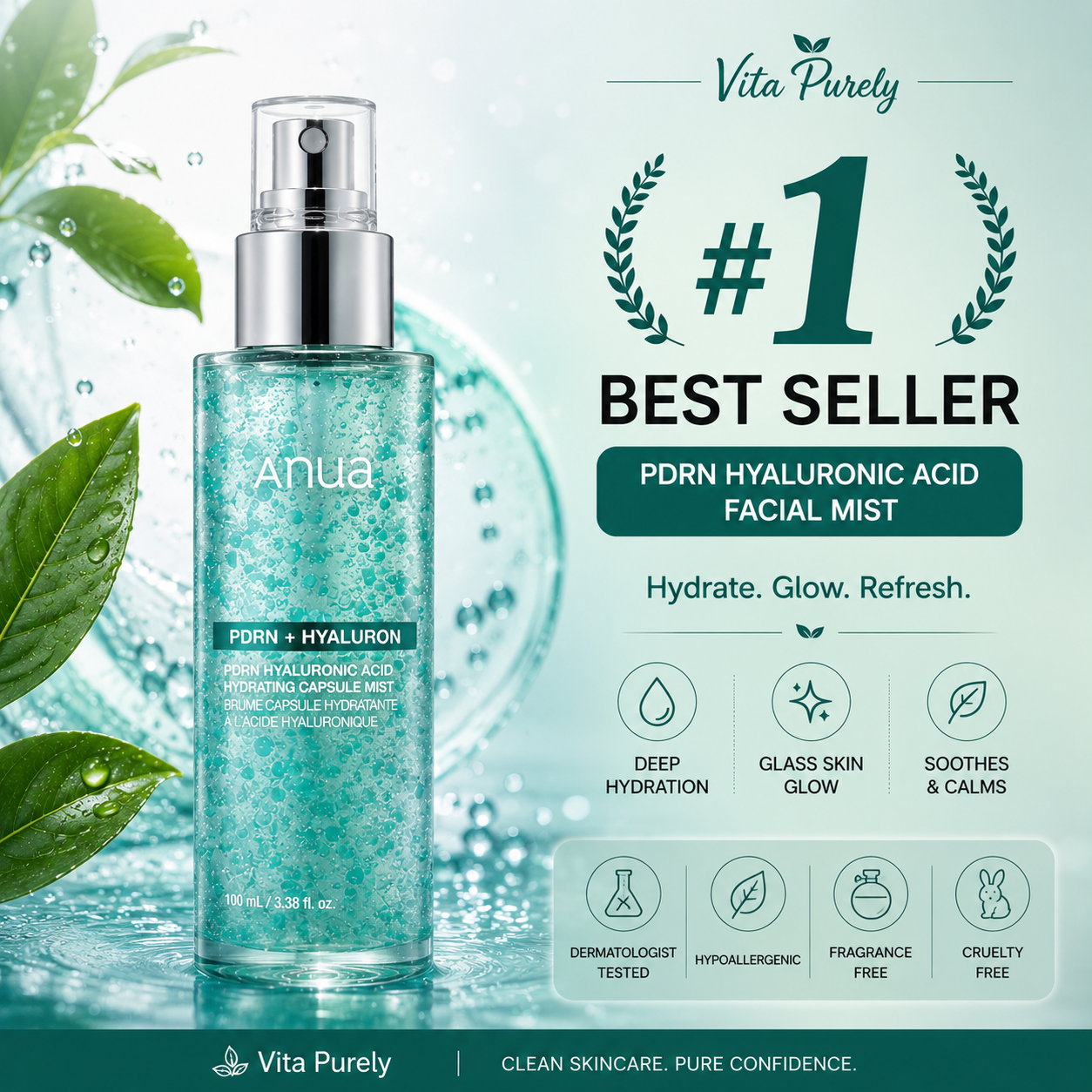 ANUA PDRN Collagen Glow Mist