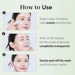 Revitalize Your Skin with Our Tea Tree Wrapping Mask - Soothing Care for Acne-Prone Skin with Tropical Fruit Extracts