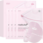 Revitalize Your Skin with Medicube PDRN Pink Collagen Gel Mask - 4 Pack for Instant Glow and Hydration