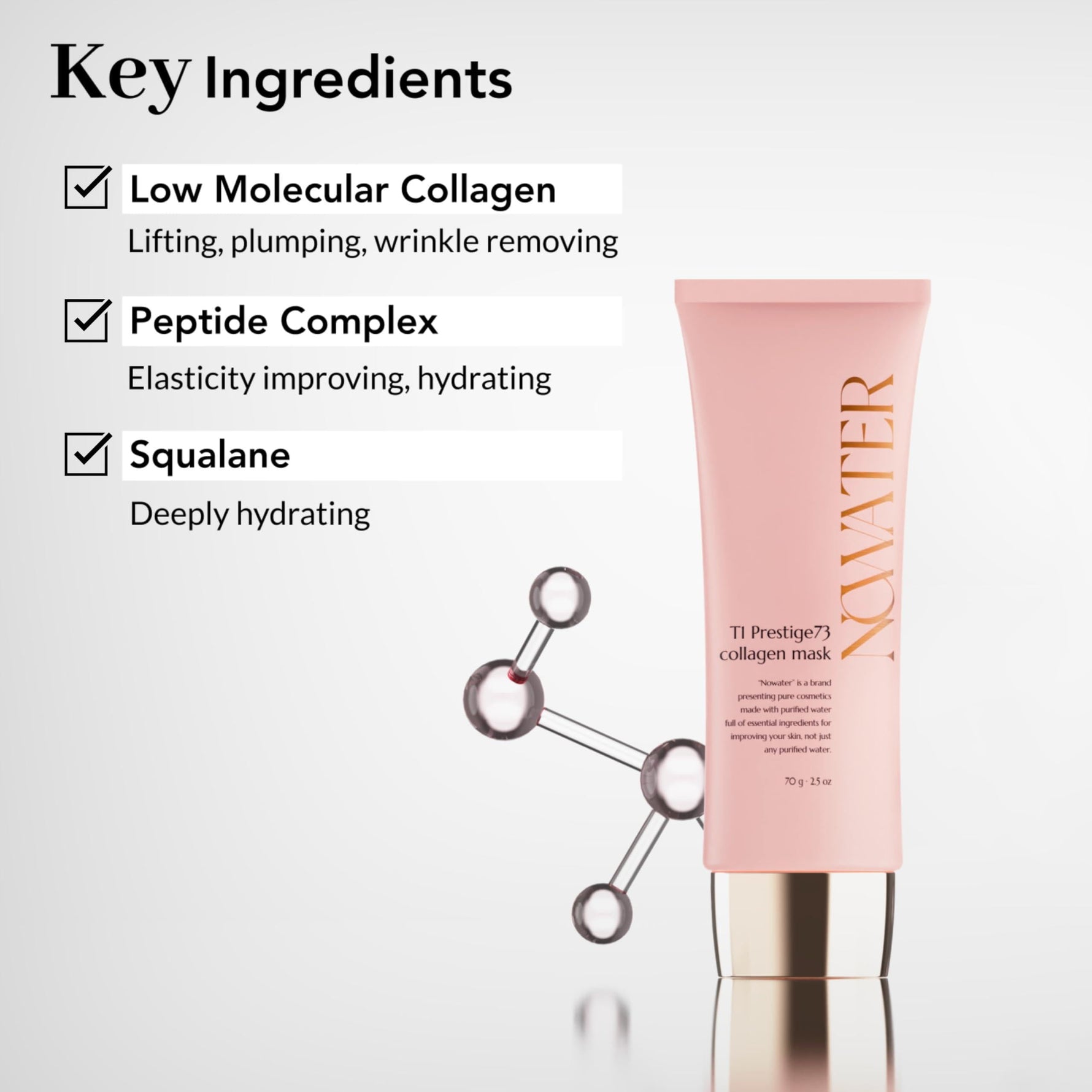 Revitalize Your Skin with Our Collagen Wrapping Mask - Elasticity Boosting & Hydrating Formula (2.5 Fl Oz)
