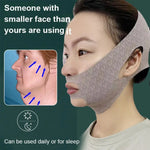 Transform Your Look with the Graphene V-Line Chin Up Mask – Slimming Face Mask for a Defined Jawline, Lilac, Small