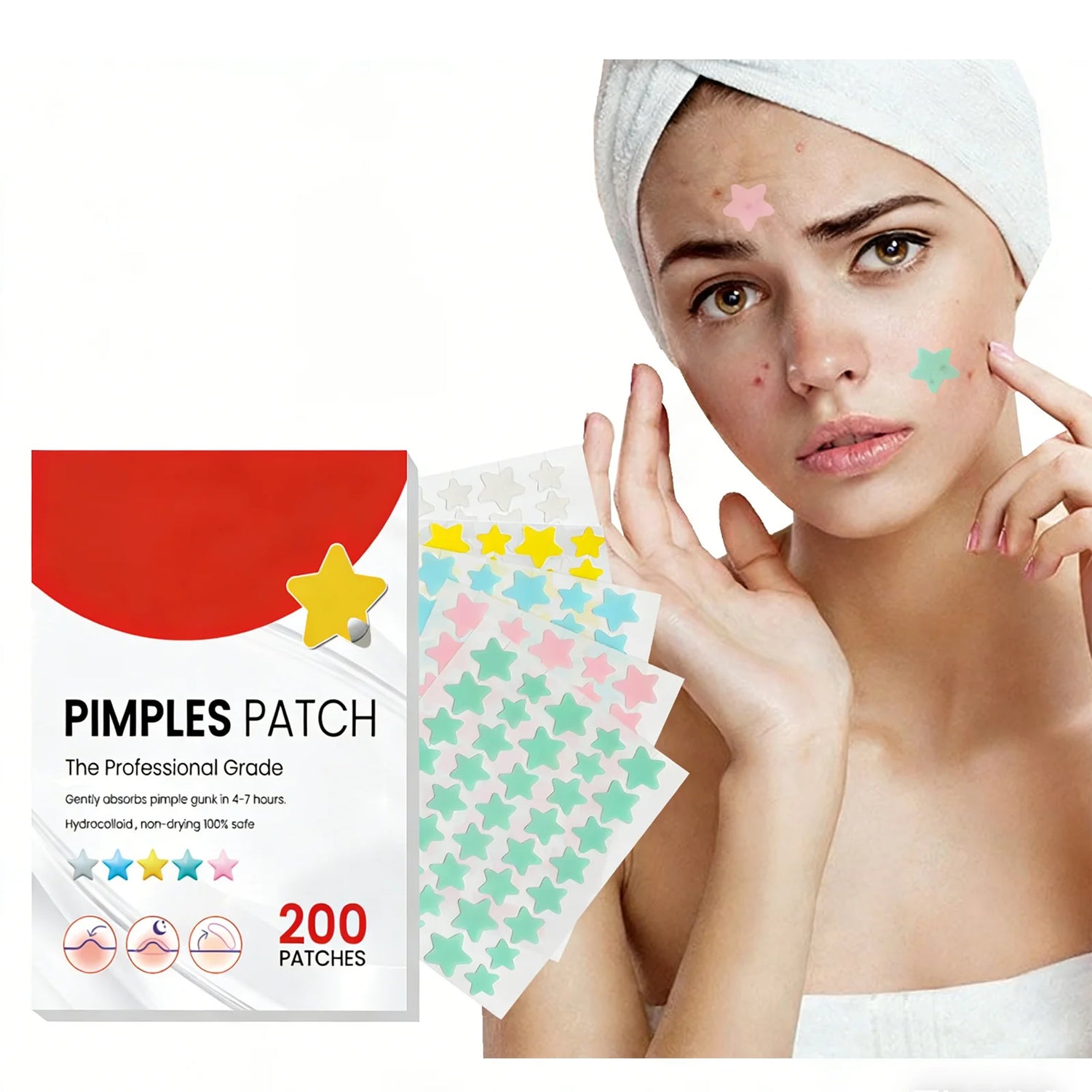 Ultimate Repair Acne Patch - 200 Patches for Clearer Skin