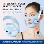 Transform Your Look with the V-Shaped Face Machine: Dual Action Double Chin Reducer & Face Lifting Device with 6 Modes and 9 Intensity Levels