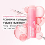 Revitalize Your Skin with PDRN Pink Collagen Volume Multi Balm Stick - The Ultimate Face & Body Balm for Plumping, Radiance, and Youthful Glow!