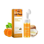 Revitalize Your Skin with Our Gentle Turmeric Facial Cleanser - Exfoliating, Oil Control, and Nourishing for All Skin Types!